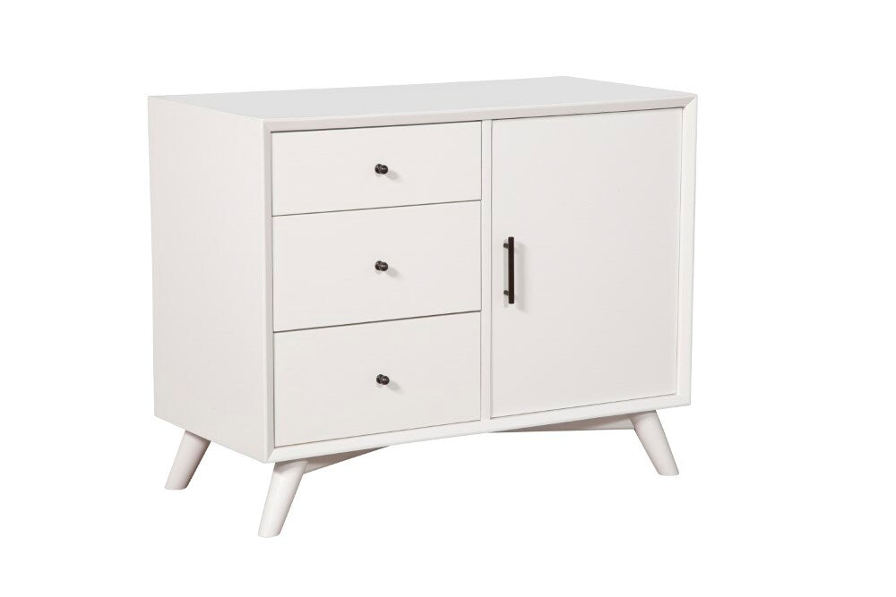 Alpine Furniture - Flynn Accent Cabinet, White - 966-W-14 veiw 1