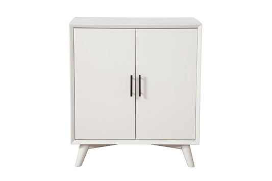 Alpine Furniture - Flynn Small Bar Cabinet, White - 966-W-17 veiw 1