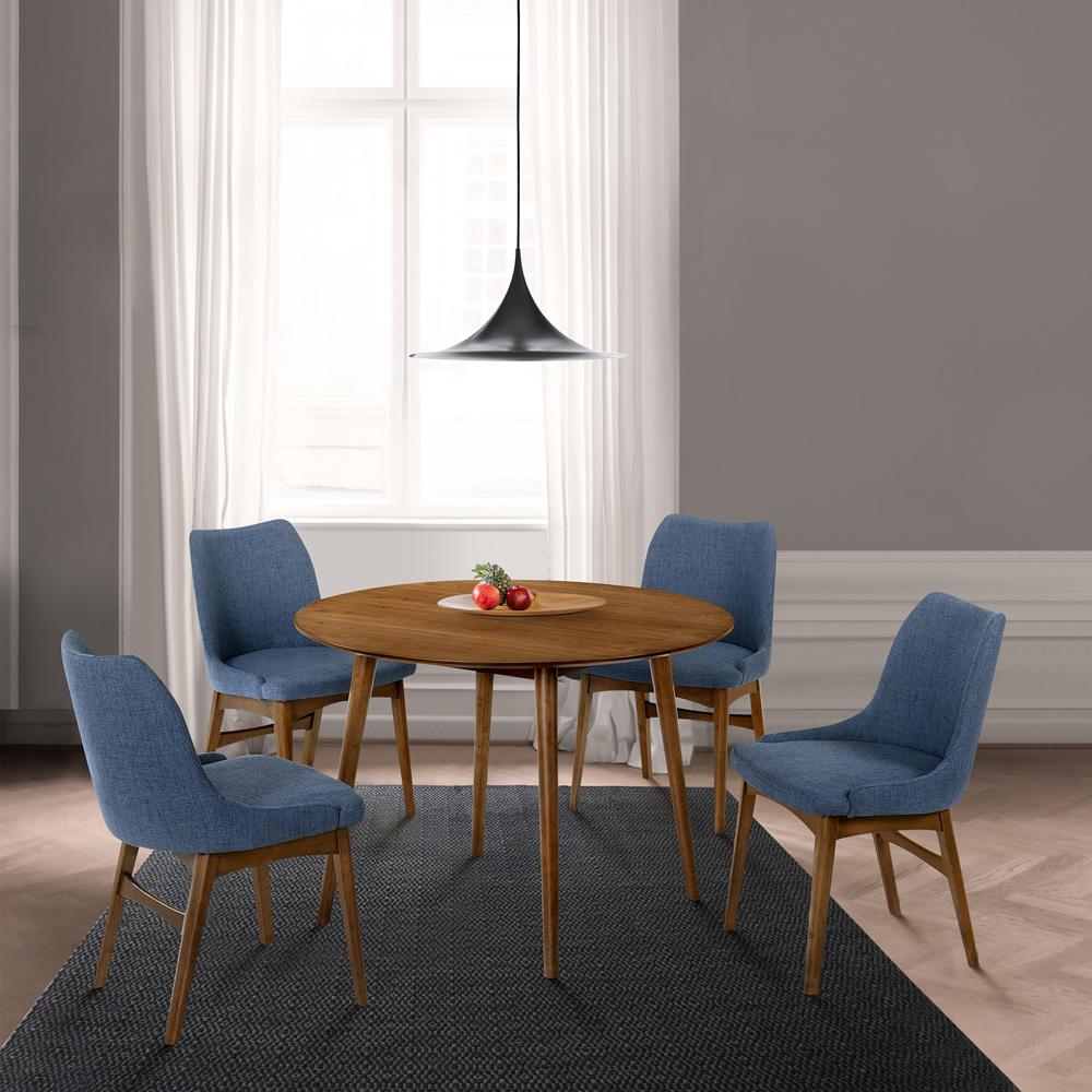 Armen Living Arcadia and Azalea Dining Set - Thumbnail 2