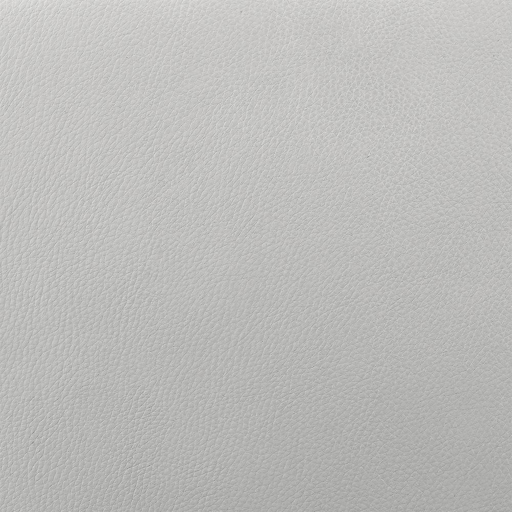 Armen Living - Desi Contemporary Swivel Accent Chair in Dove Gray Genuine Leather - LCDSCHDV veiw 10
