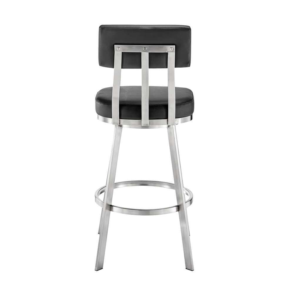 Armen Living Jinab Swivel Bar Stool - Thumbnail 5