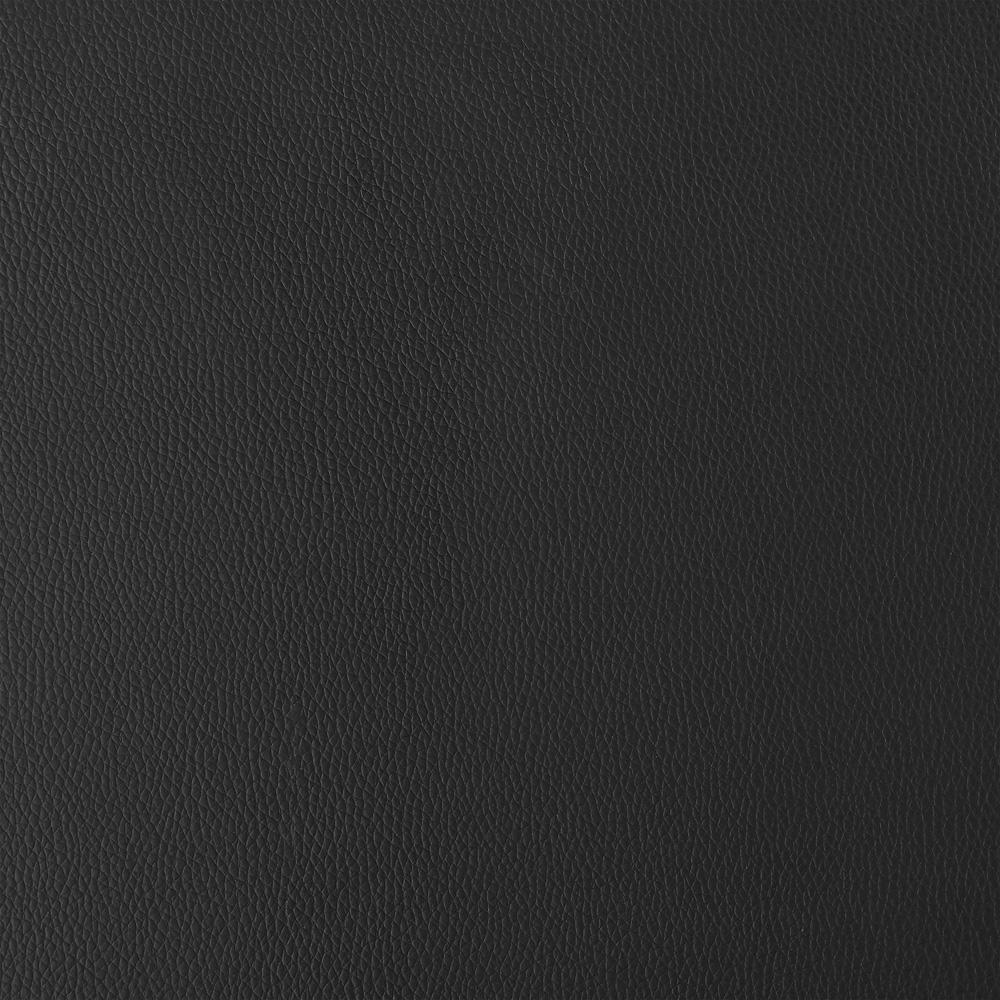 Armen Living - Lorin 26in Black Faux Leather and Brushed Stainless Steel Swivel Bar Stool - LCLRBABSBL26 veiw 8