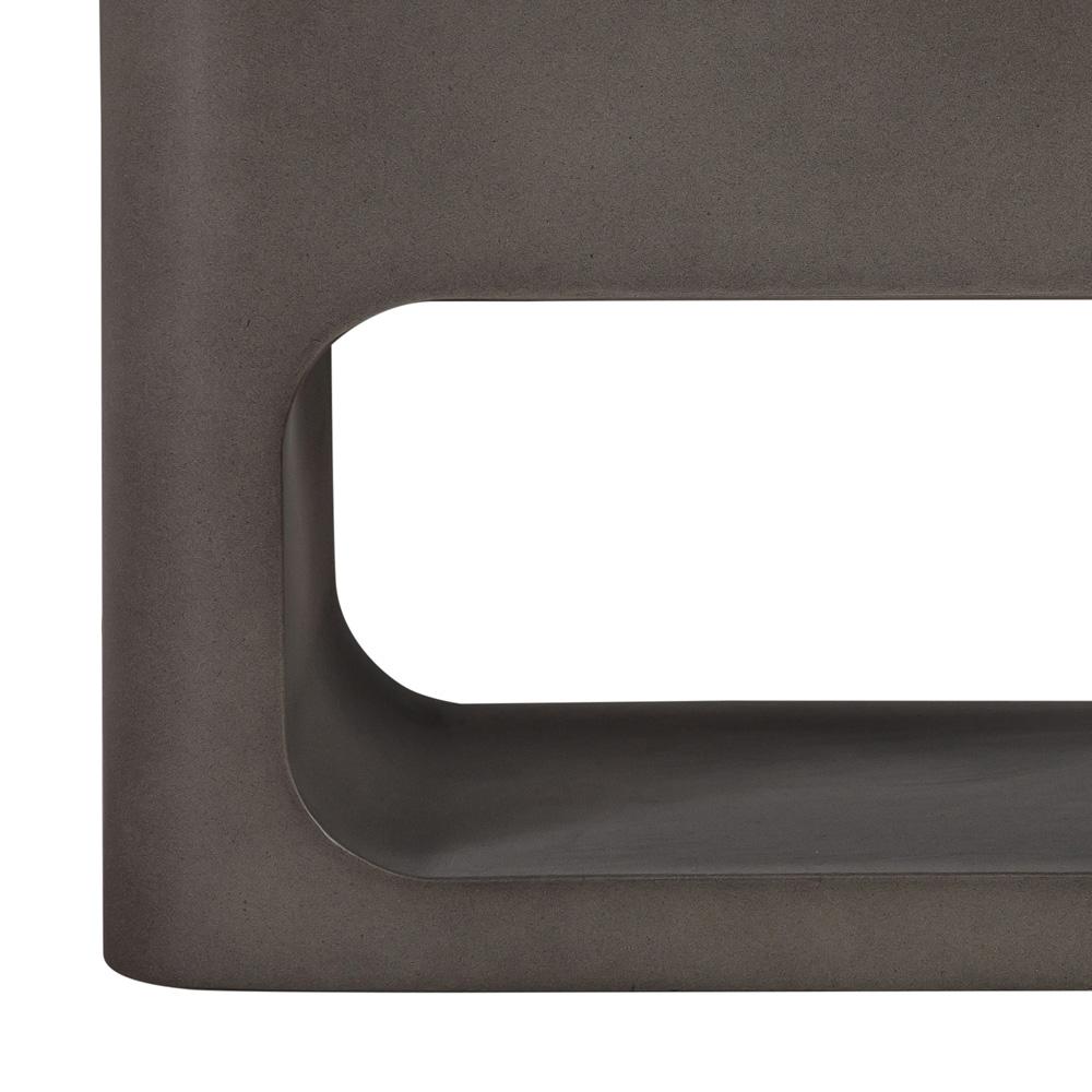 Armen Living - Sunstone Indoor or Outdoor Planter in Grey Concrete - LCSEPLMDGR veiw 5