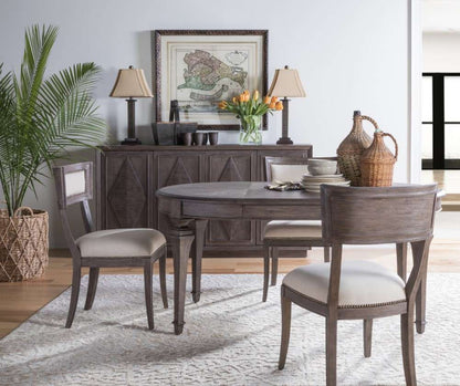 Artistica Home - Cohesion Program Aperitif Round/Oval Dining Table - bleached Mahogany - 01-2000-870-39 veiw 3