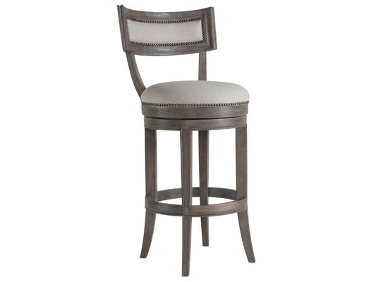 Artistica Home - Cohesion Program Aperitif Swivel Barstool - Grigio finish - 01-2000-896-41-01 veiw 1