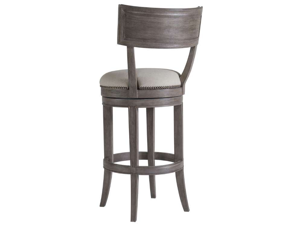 Artistica Home - Cohesion Program Aperitif Swivel Barstool - Grigio finish - 01-2000-896-41-01 veiw 2