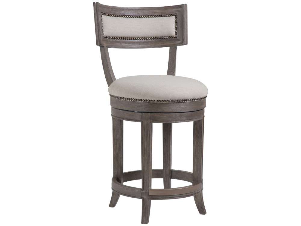 Artistica Home - Cohesion Program Aperitif Swivel Counter Stool - Grigio finish - 01-2000-895-41-01 veiw 1