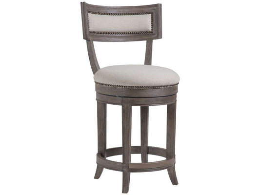 Artistica Home - Cohesion Program Aperitif Swivel Counter Stool - Grigio finish - 01-2000-895-41-01 veiw 1