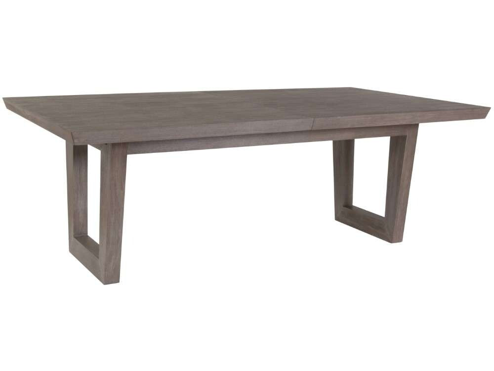 Artistica Home - Cohesion Program Brio Rectangular Dining Table - Grigio finish - 01-2058-877-41 veiw 2