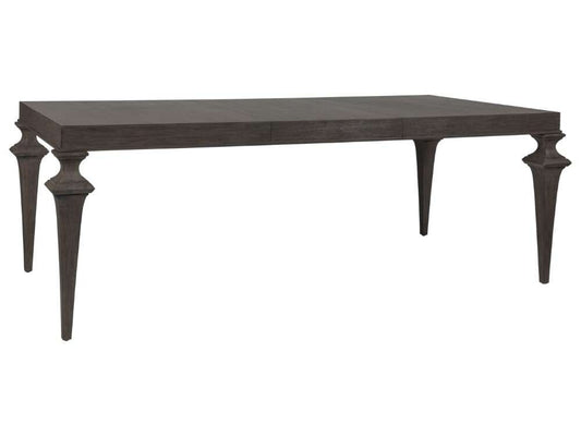 Artistica Home - Cohesion Program Brussels Rectangular Dining Table - Warm medium brown - 01-2226-877-39 veiw 2