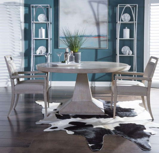 Artistica Home - Cohesion Program Chronicle Round Dining Table - Bianco - 01-2224-870C-40 veiw 2
