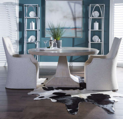 Artistica Home - Cohesion Program Chronicle Round Dining Table - Bianco - 01-2224-870C-40 veiw 3