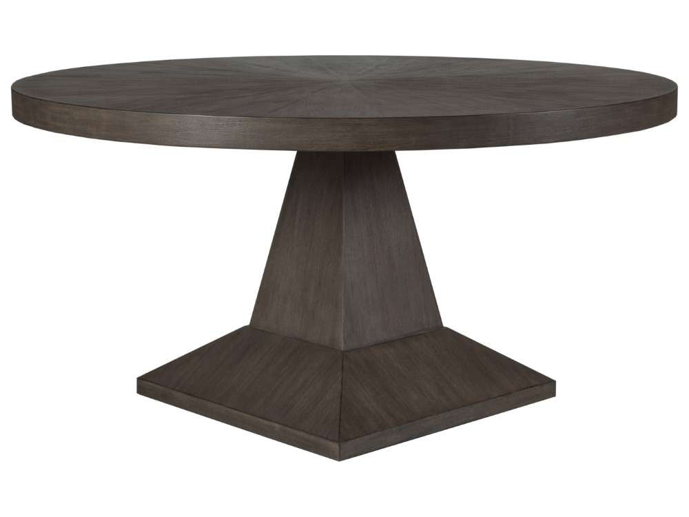 Artistica Home - Cohesion Program Chronicle Round Dining Table - Warm medium brown - 01-2224-870C-39 veiw 1