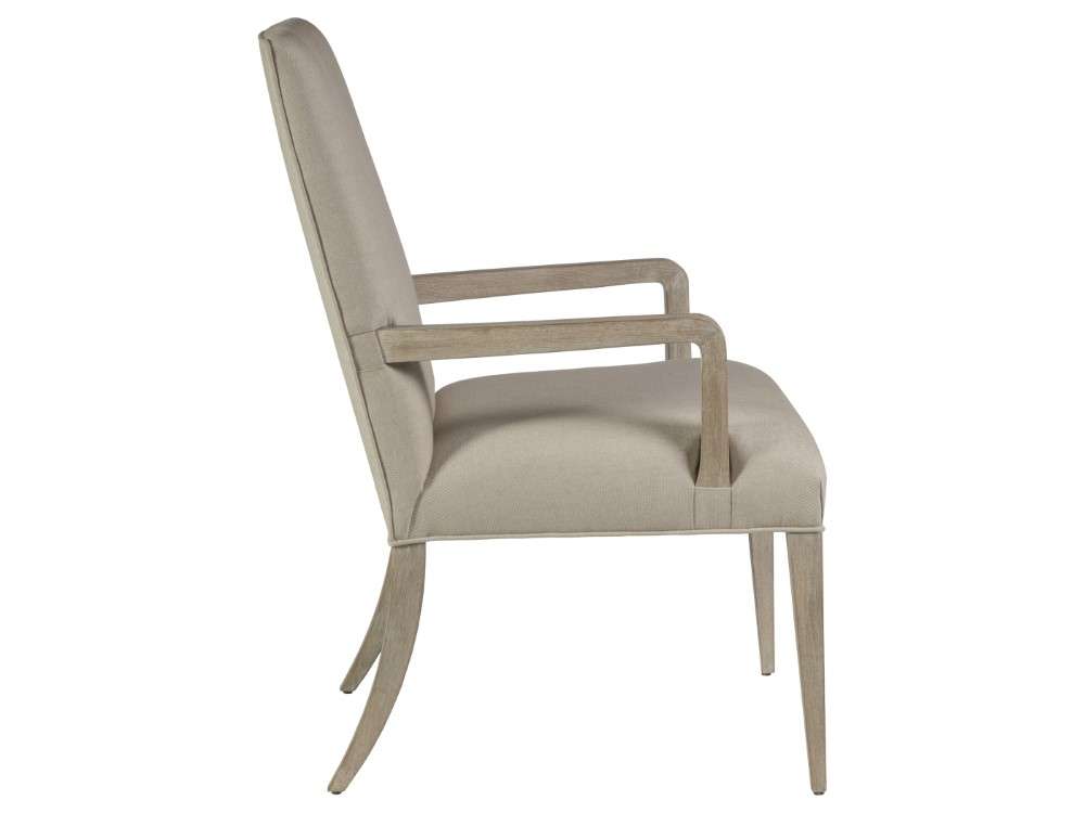 Artistica Home - Cohesion Program Madox Upholstered Arm Chair - Bianco - 01-2220-881-40-01 veiw 3