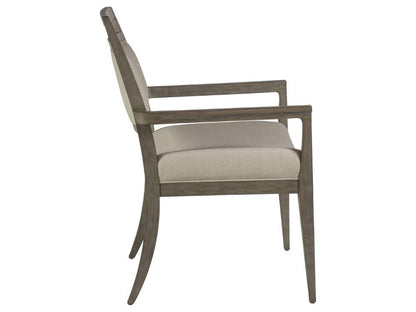 Artistica Home - Cohesion Program Nico Upholstered Arm Chair - Grigio - 01-2222-881-41-01 veiw 3