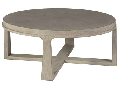 Artistica Home - Cohesion Program Rousseau Round Cocktail Table - Bianco - 01-2228-943-40 veiw 1