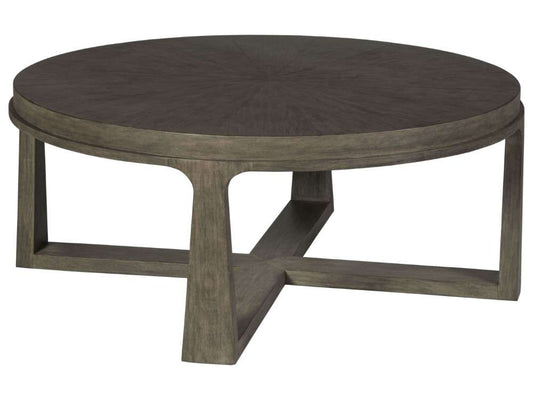 Artistica Home - Cohesion Program Rousseau Round Cocktail Table - Grigio - 01-2228-943-41 veiw 1