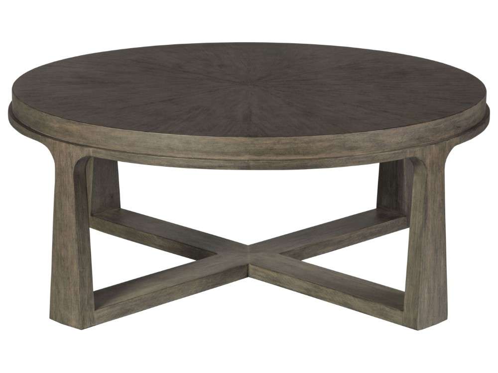 Artistica Home - Cohesion Program Rousseau Round Cocktail Table - Grigio - 01-2228-943-41 veiw 2