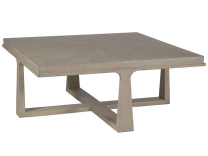 Artistica Home - Cohesion Program Rousseau Square Cocktail Table - Bianco - 01-2228-947-40 veiw 1