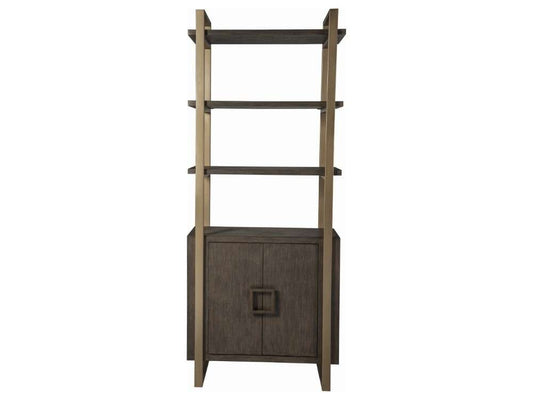 Artistica Home - Cohesion Program Vertex Bookcase - Antico finish - 01-2004-991-39 veiw 2