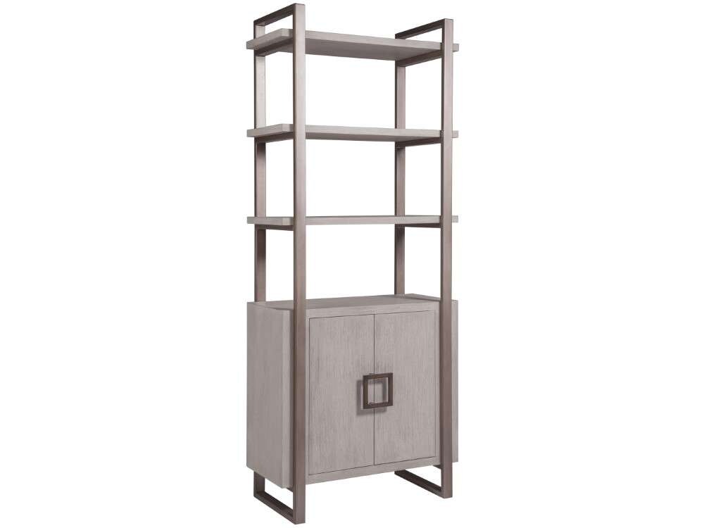 Artistica Home - Cohesion Program Vertex Bookcase - Bianco finish - 01-2004-991-40 veiw 1