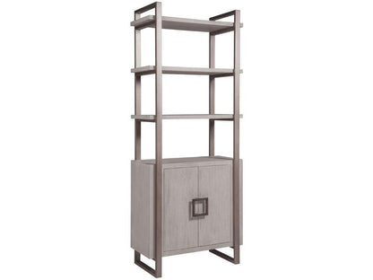 Artistica Home - Cohesion Program Vertex Bookcase - Bianco finish - 01-2004-991-40 veiw 1