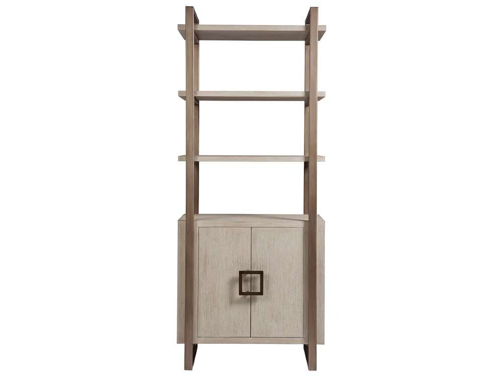 Artistica Home - Cohesion Program Vertex Bookcase - Bianco finish - 01-2004-991-40 veiw 2
