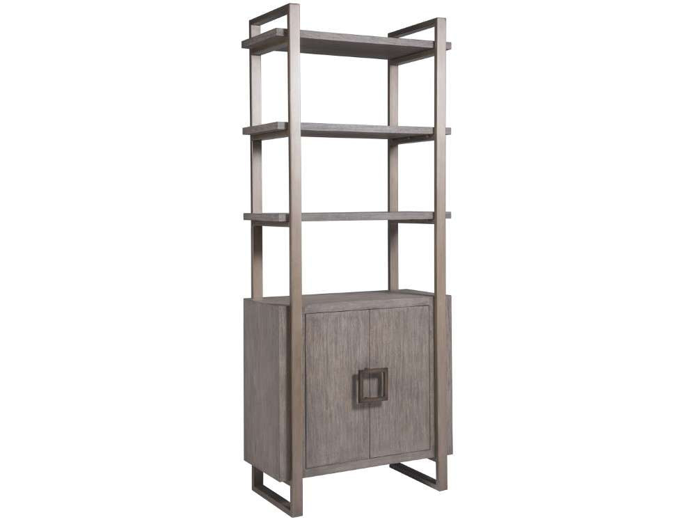 Artistica Home - Cohesion Program Vertex Bookcase - Grigio finish - 01-2004-991-41 veiw 1