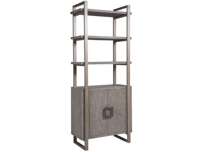 Artistica Home - Cohesion Program Vertex Bookcase - Grigio finish - 01-2004-991-41 veiw 1