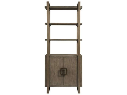 Artistica Home - Cohesion Program Vertex Bookcase - Grigio finish - 01-2004-991-41 veiw 3