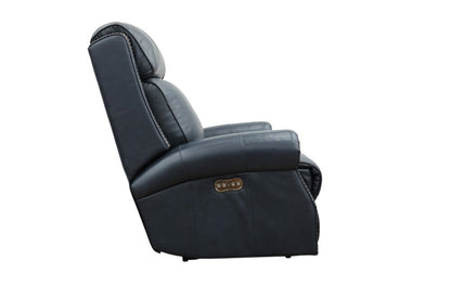 BarcaLounger - Blair Big & Tall Power Recliner with Power Head Rest Shoreham Blue Leather - 9PH3354570047 veiw 5