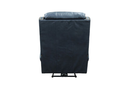 BarcaLounger - Blair Big & Tall Power Recliner with Power Head Rest Shoreham Blue Leather - 9PH3354570047 veiw 6