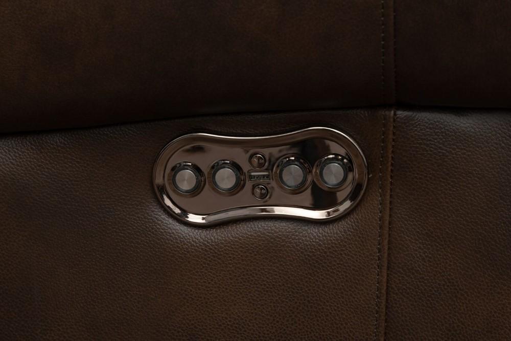 BarcaLounger - Blair Big And Tall Power Recliner With Power Head Rest In Ashford Walnut - 9PH3354562587 veiw 7