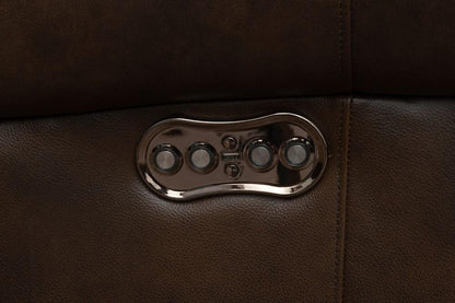 BarcaLounger - Blair Big And Tall Power Recliner With Power Head Rest In Ashford Walnut - 9PH3354562587 veiw 7