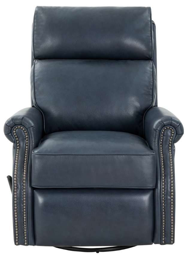 BarcaLounger - Crews Swivel Glider Recliner in Barone Navy Blue - 84001570845 veiw 1