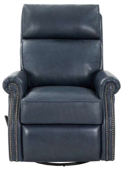 BarcaLounger - Crews Swivel Glider Recliner in Barone Navy Blue - 84001570845 veiw 1