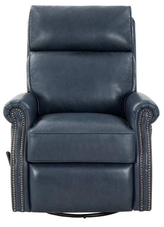 BarcaLounger - Crews Swivel Glider Recliner in Barone Navy Blue - 84001570845 veiw 1