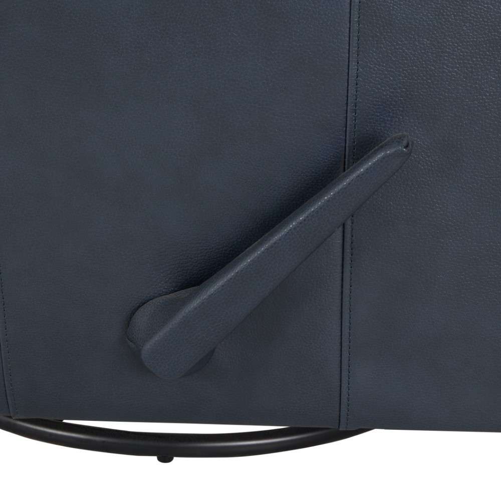 BarcaLounger - Crews Swivel Glider Recliner in Barone Navy Blue - 84001570845 veiw 8