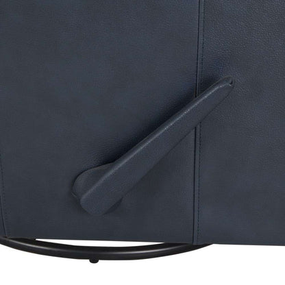 BarcaLounger - Crews Swivel Glider Recliner in Barone Navy Blue - 84001570845 veiw 8