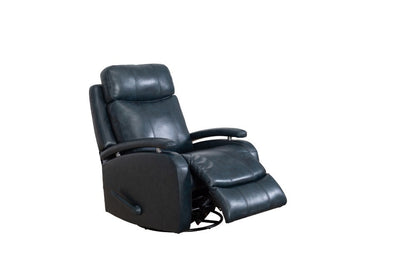 BarcaLounger - Duffy Swivel Glider Recliner Ryegate Sapphire Blue - 83610370645 veiw 4