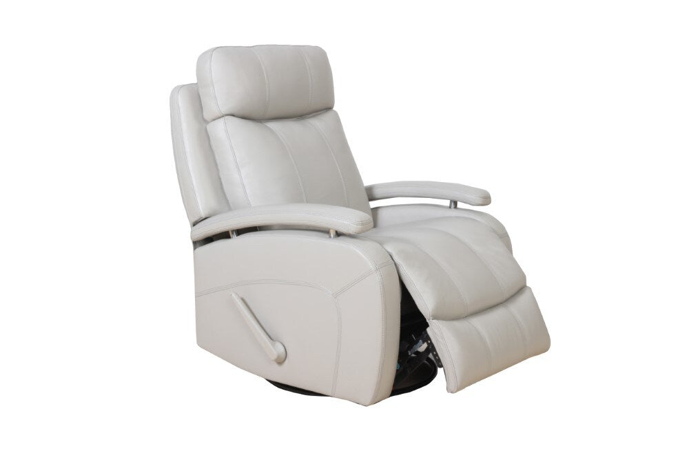 BarcaLounger - Duffy Swivel Glider Recliner Gable Dove - 83610370191 veiw 3