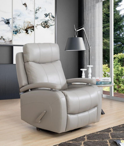 BarcaLounger - Duffy Swivel Glider Recliner Gable Dove - 83610370191 veiw 5