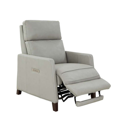 BarcaLounger - James Zero Gravity Power Recliner with Power Head Rest & Lumbar in Corbett Chromium - 9PHL3093570791 veiw 4