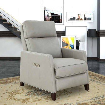 BarcaLounger - James Zero Gravity Power Recliner with Power Head Rest & Lumbar in Corbett Chromium - 9PHL3093570791 veiw 11