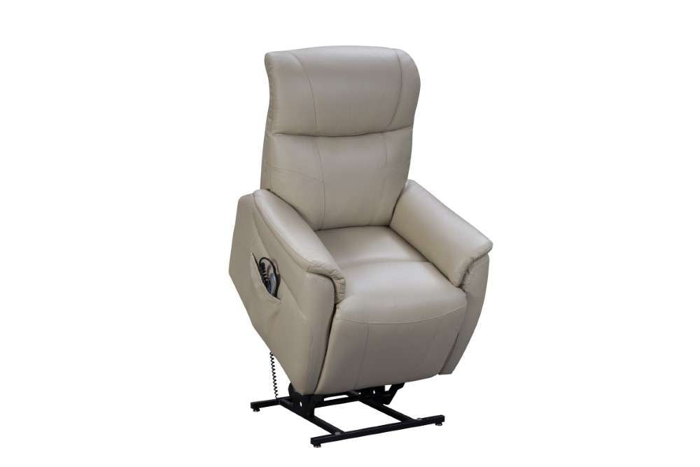 BarcaLounger - Leighton Lift Chair Recliner with Power Head Rest, Power Lumbar & Lay Flat Mechanism in Laurel Cream - 23PHL3085372682 veiw 3