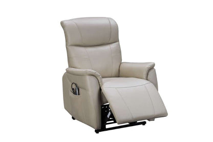 BarcaLounger - Leighton Lift Chair Recliner with Power Head Rest, Power Lumbar & Lay Flat Mechanism in Laurel Cream - 23PHL3085372682 veiw 4