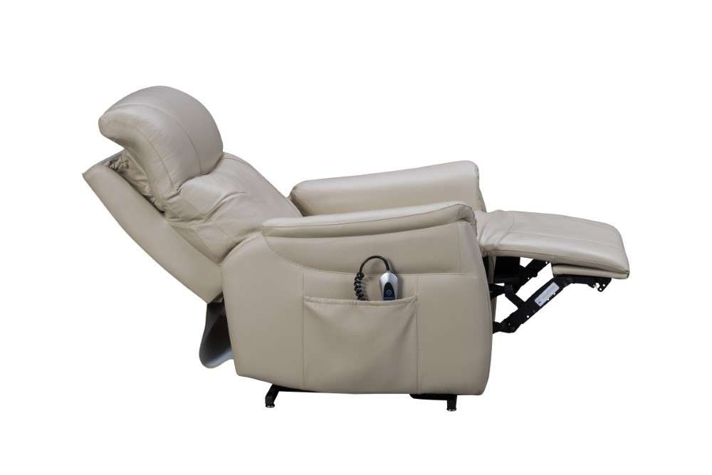 BarcaLounger - Leighton Lift Chair Recliner with Power Head Rest, Power Lumbar & Lay Flat Mechanism in Laurel Cream - 23PHL3085372682 veiw 6