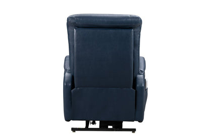BarcaLounger - Leighton Lift Chair Recliner with Power Head Rest, Power Lumbar & Lay Flat Mechanism in Marco Navy Blue - 23PHL3085373145 veiw 4