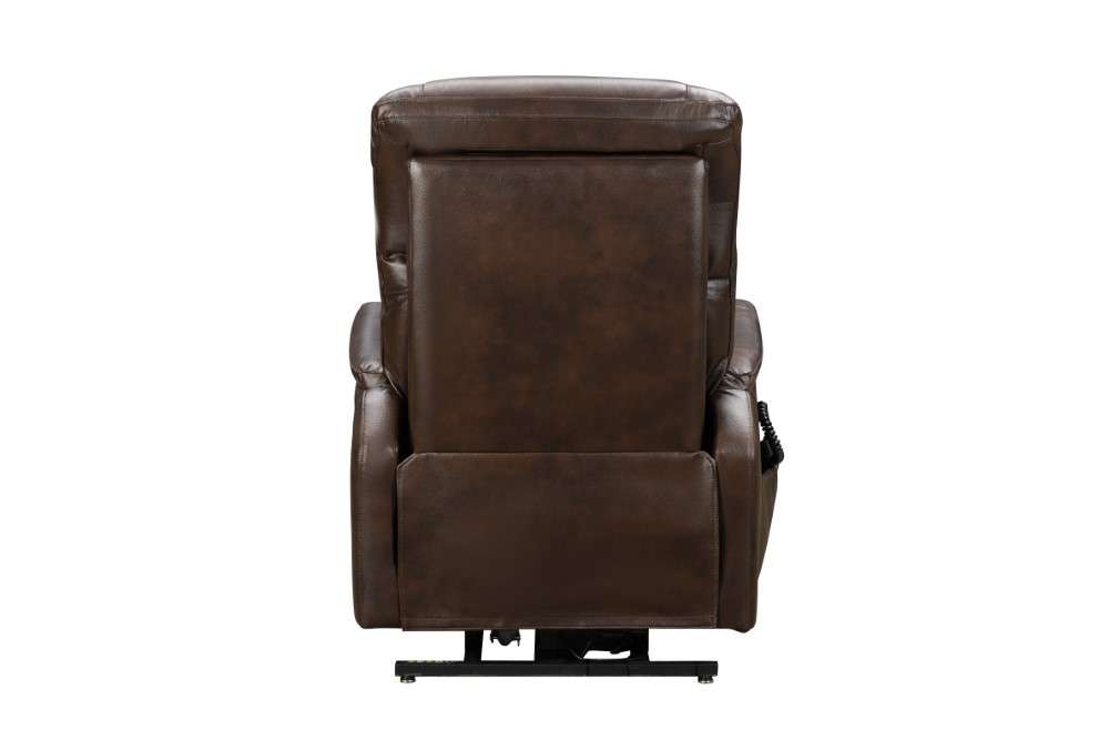 BarcaLounger - Leighton Lift Chair Recliner with Power Head Rest, Power Lumbar & Lay Flat Mechanism in Tonya Brown - 23PHL3085371286 veiw 5