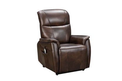 BarcaLounger - Leighton Lift Chair Recliner with Power Head Rest, Power Lumbar & Lay Flat Mechanism in Tonya Brown - 23PHL3085371286 veiw 7